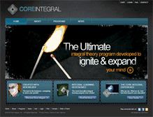 Tablet Screenshot of coreintegral.com